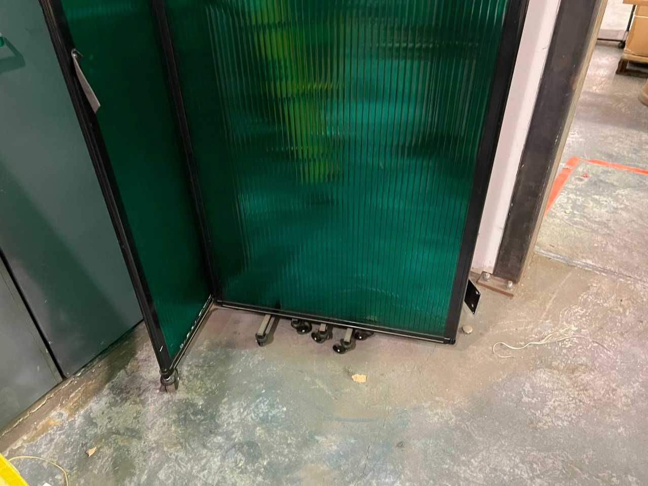 PORTABLE PRIVACY SCREEN 7' HEIGHT 2.5' WIDE PANELS - AUTOMATION & CONTROLS