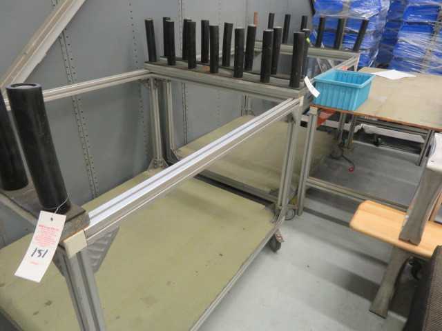 Aluminum Cart on Wheels - MISCELLANEOUS