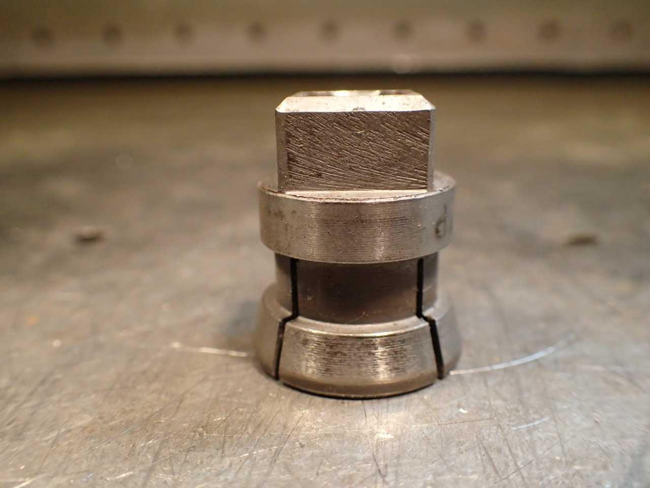 Ziegler 2LX-562C Square Drive Tap Collet 1/4" Pipe FL Tool 2-TC-562 TA2-562C LX2 - HOLEMAKING TOOLS
