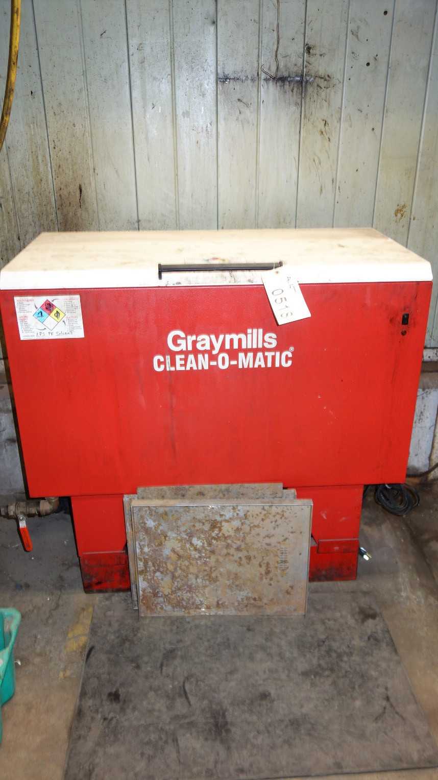 GRAYMILLS 500-A CLEAN-O-MATIC PARTS WASHER - PROCESS EQUIPMENT
