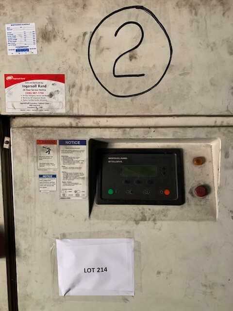 Ingersoll Air Compressor - MISCELLANEOUS