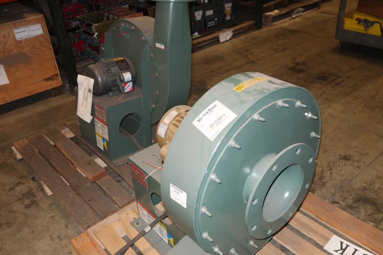 LOT OF 2 NEW YORK PRESSURE BLOWERS - BLOWER FAN