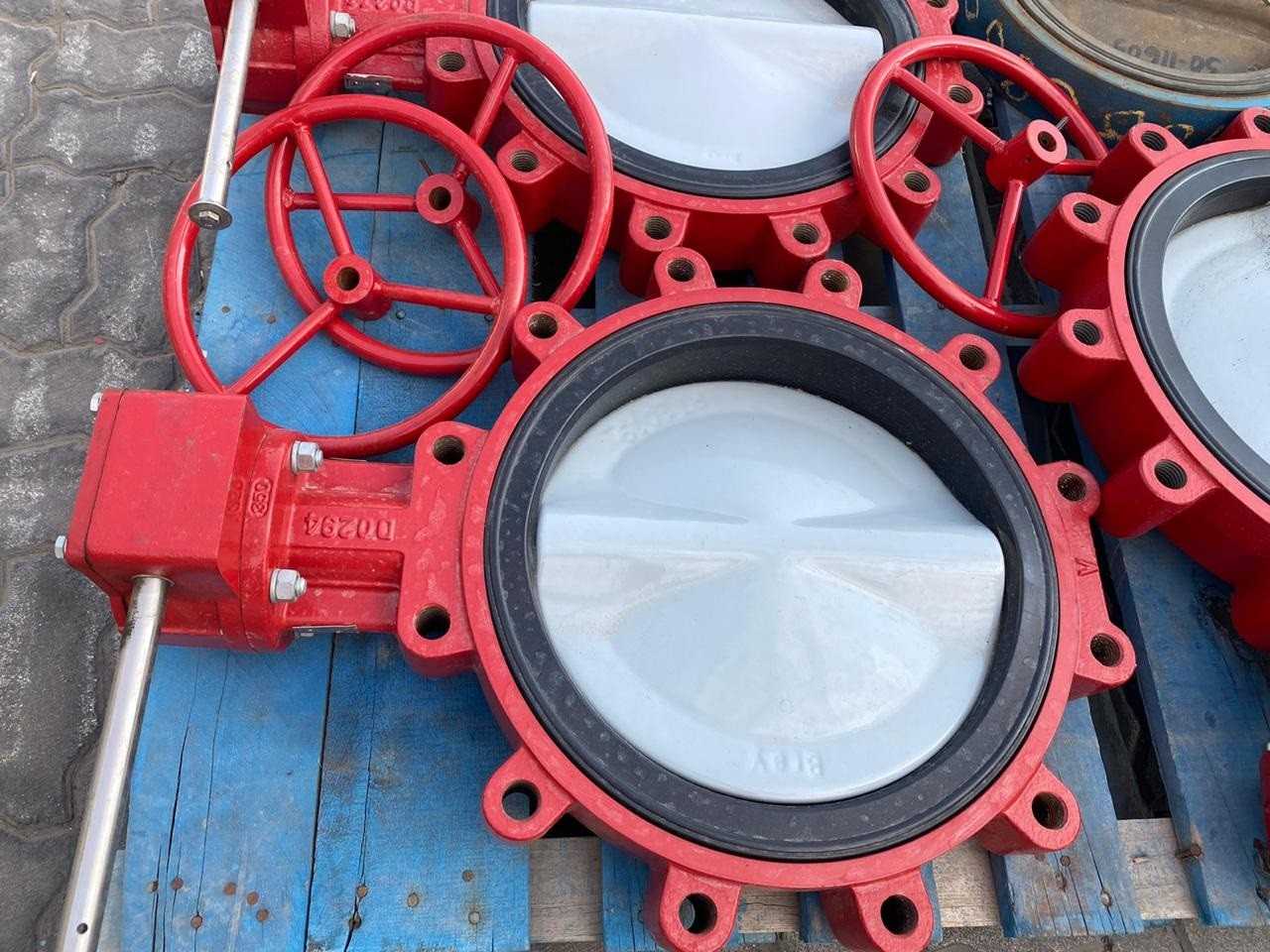 PALLET OF ASSORTED BUTTERFLY VALVES - BUTTERFLY VALVE