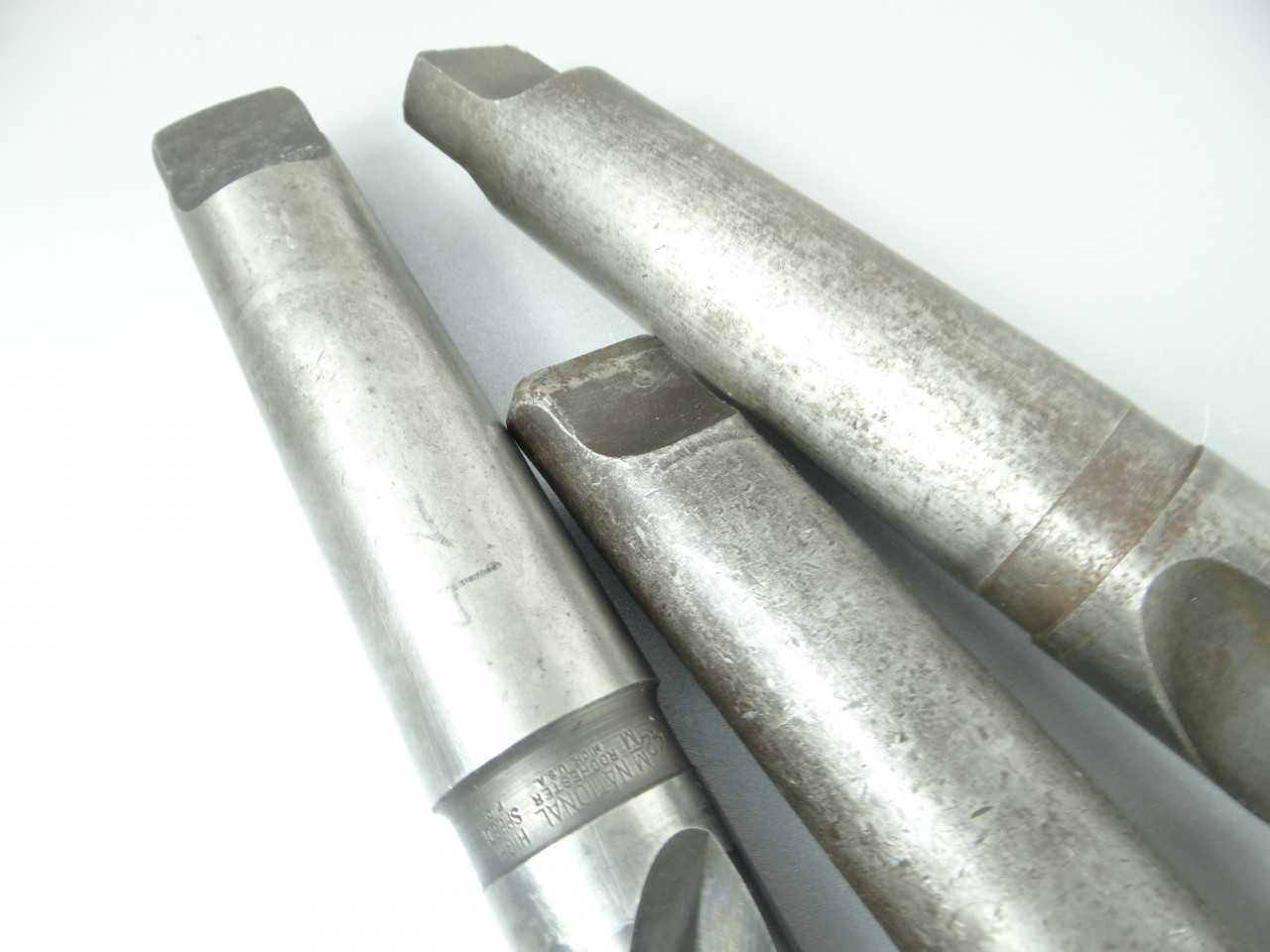 Lot of 3 Assorted HSS 5MT Taper Shank Drills - MACHINING EQUIPMENT PARTS