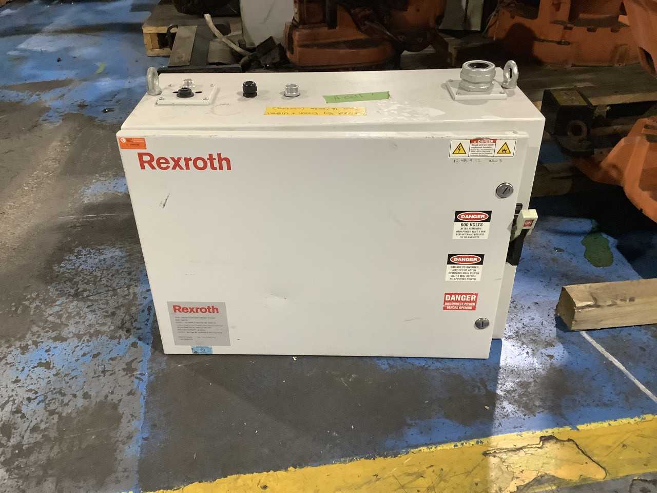 Lot of 2 Rexroth 100 A/600 V weld Controllers - INDUSTRIAL PARTS