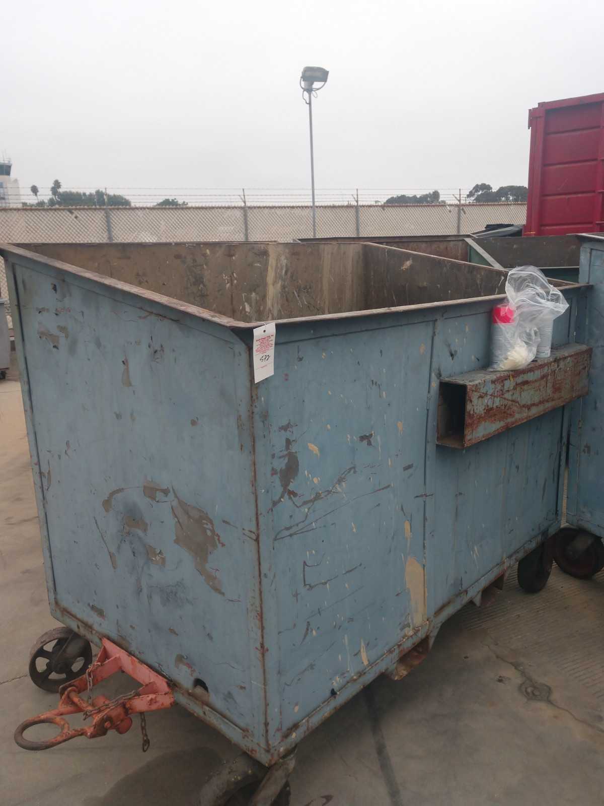 Metal Dumpsters on Wheels - MISCELLANEOUS Metal Dumpsters on Wheels - MISCELLANEOUS
