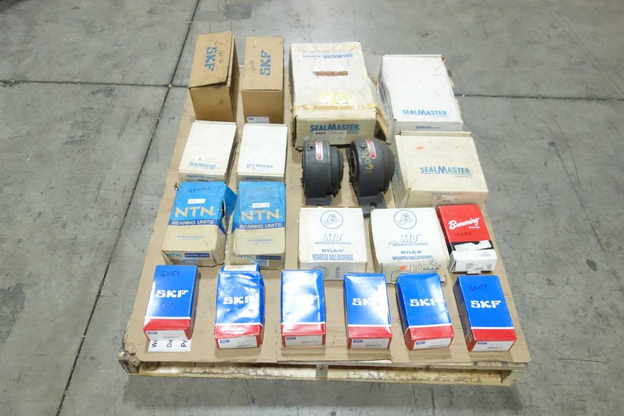 PALLET OF ASSORTED BEARINGS - BEARINGS