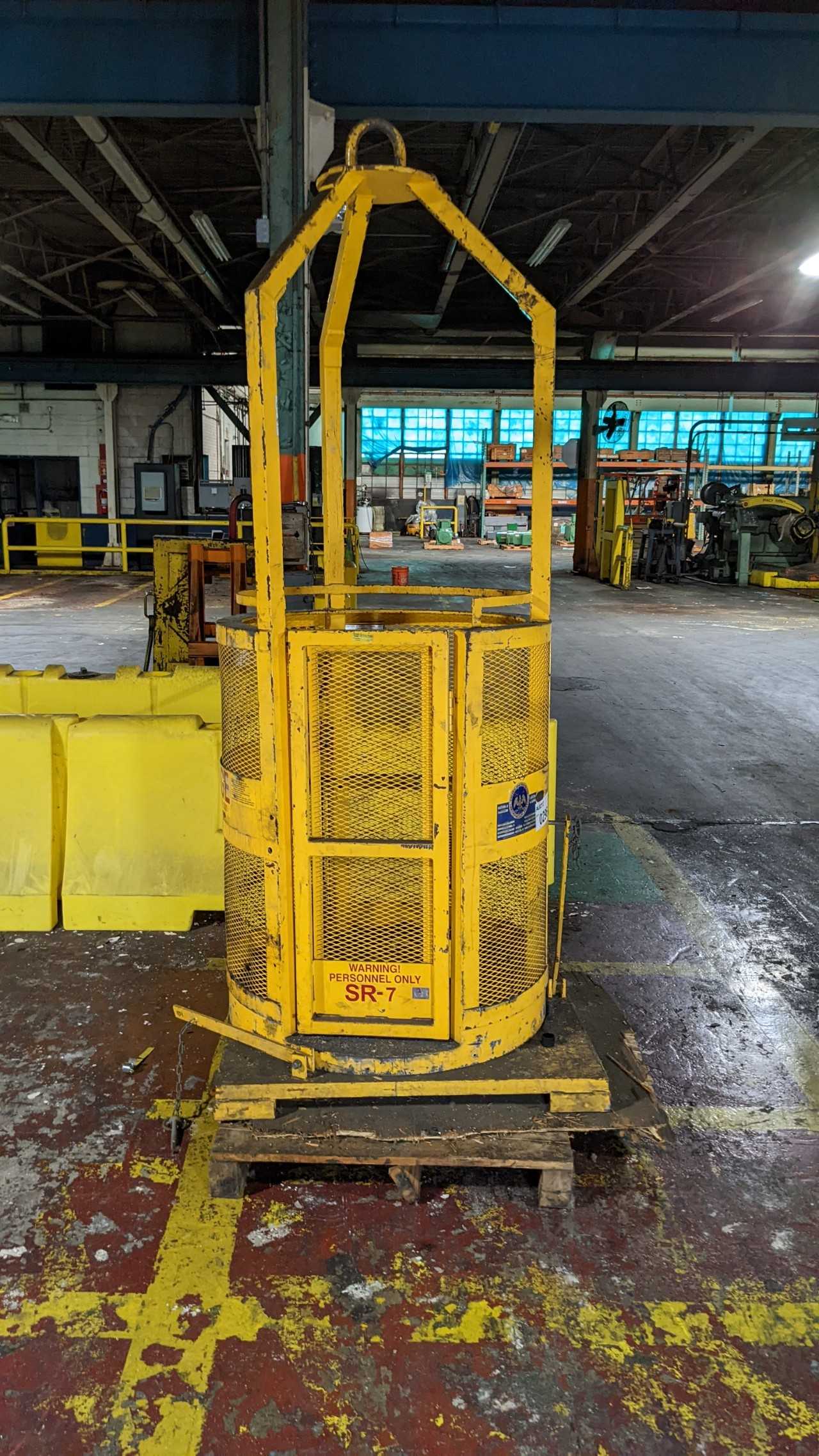 United states crane model S-R7 2 person Super Cage. - CRANES
