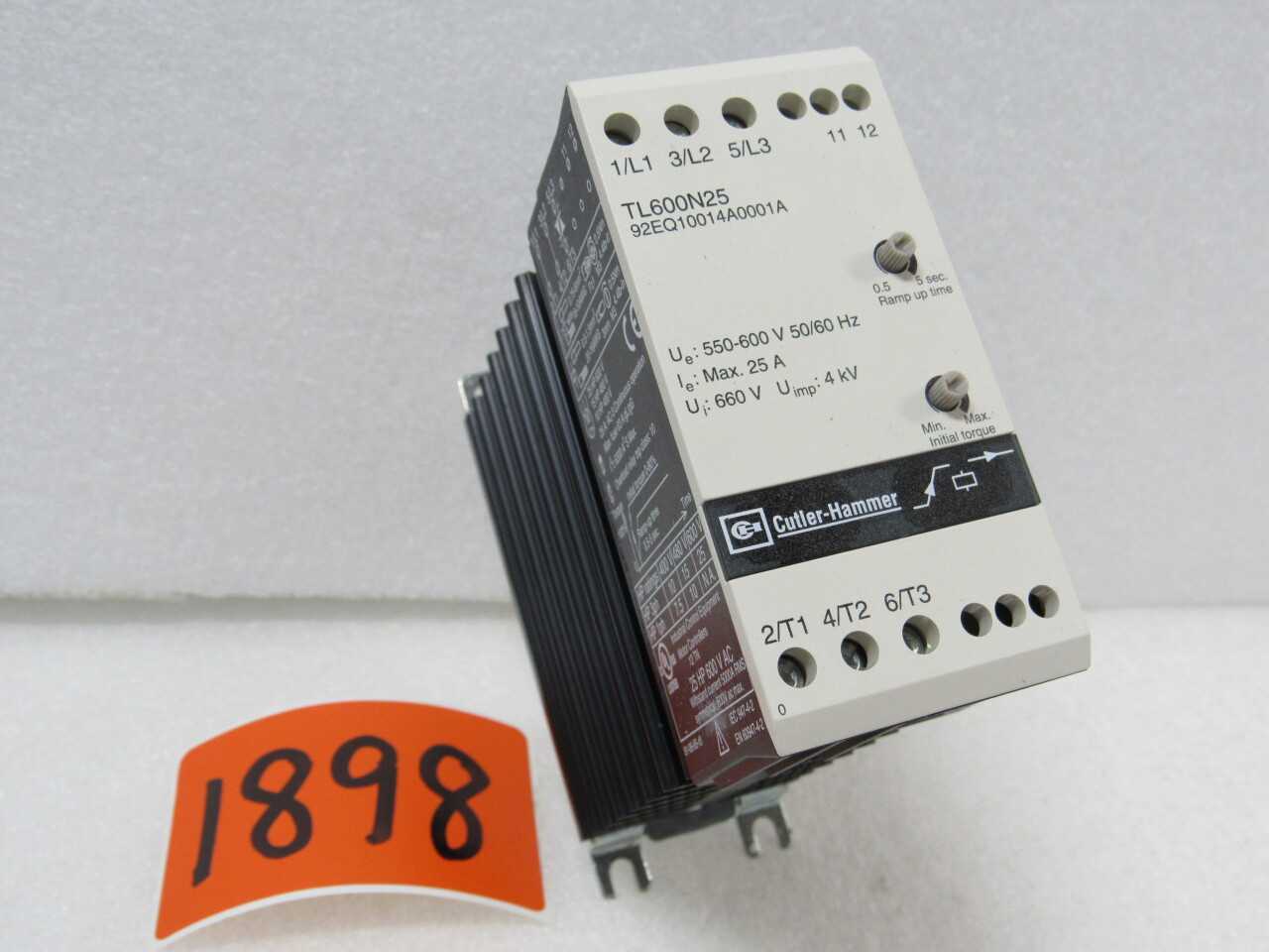 Cutler Hammer Starting Torque Limiter - SWITCHGEAR