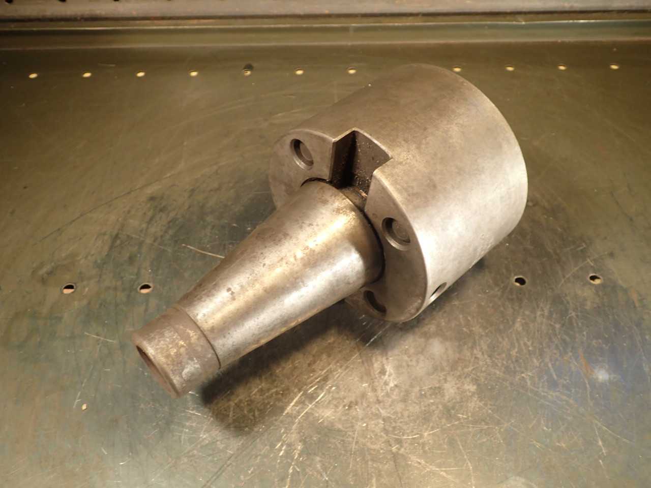 Weldon #50 2" End Mill Tool Holder: 4-3/8" Projection NMTB-50 Shank 4-Bolt Mount - HOLEMAKING TOOLS