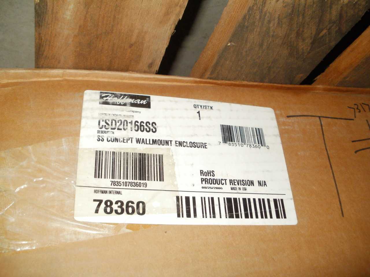 HOFFMAN SS ENCLOSURES, FANS & HEATERS ( QTY. 12 ) - INDUSTRIAL PARTS