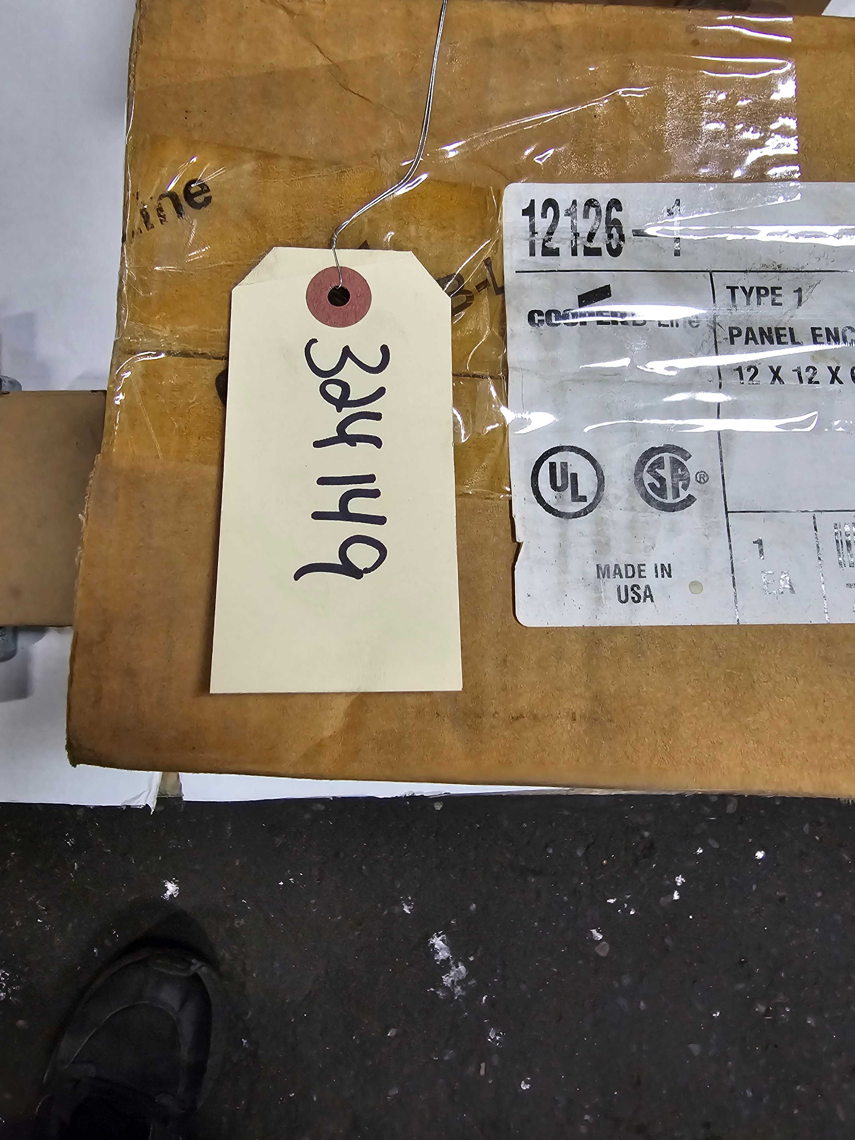 COOPER B-LINE 12126-1 TYPE 1 PANEL ENCLOSURE - ELECTRICAL COMPONENTS
