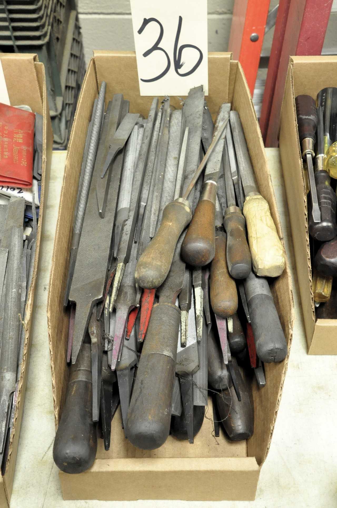 Lot Files in 1 Box - HAND TOOLS