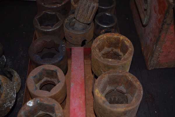 LOT OF LARGE SOCKETS - MISCELLANEOUS