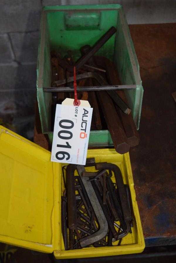 LOT OF LARGE ALLEN KEYS - MISCELLANEOUS