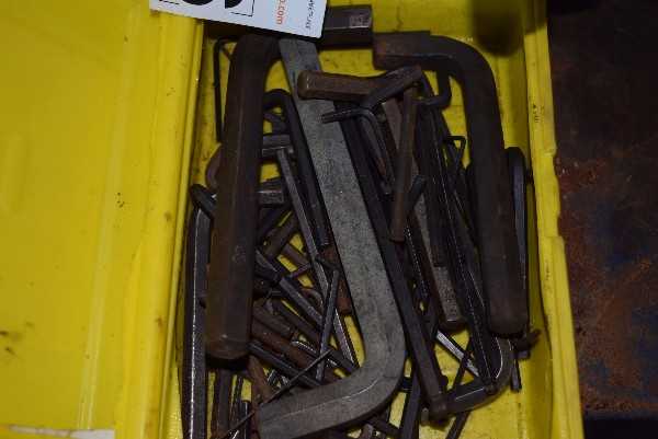 LOT OF LARGE ALLEN KEYS - MISCELLANEOUS