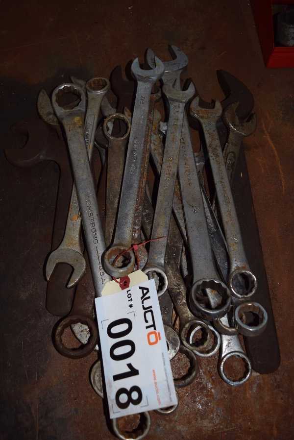LOT OF LARGE CRESCENT WRENCHES - MISCELLANEOUS