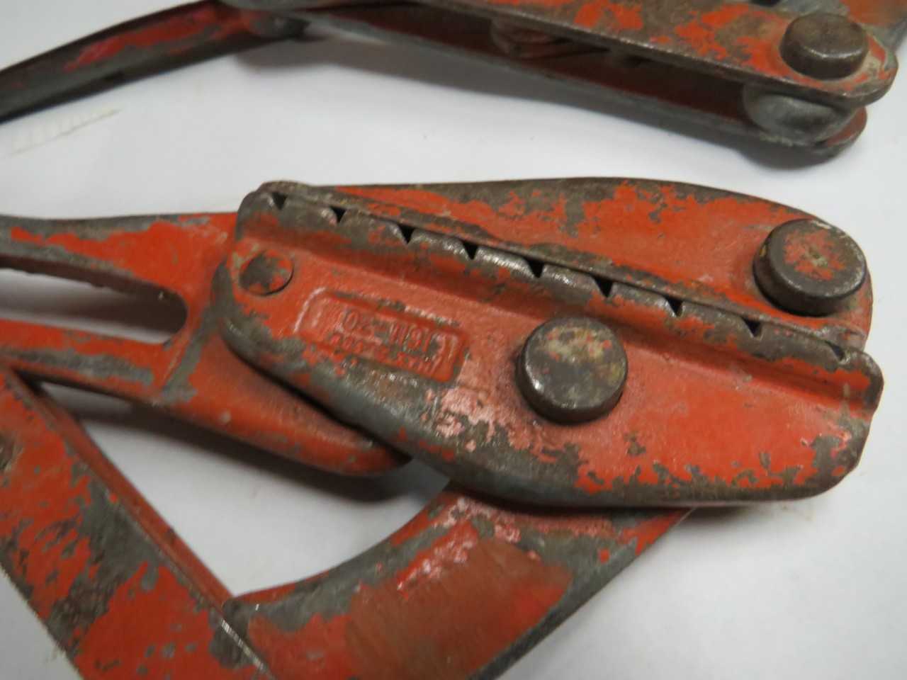 LOT OF 2 KLEIN 1611-20 1611-30 2250 LBS MAX LOAD BULLDOG WIRE PULLING GRIP - ELECTRIC POWER TOOLS