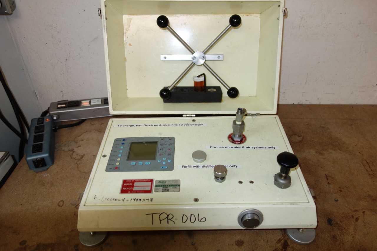 Druck Pressurements CW350P Hydraulic Calibrator - HYDRAULIC PARTS