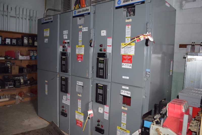  ALLEN BRADLEY 5KV STARTER SECTION WITH 4 STARTERS - MISCELLANEOUS