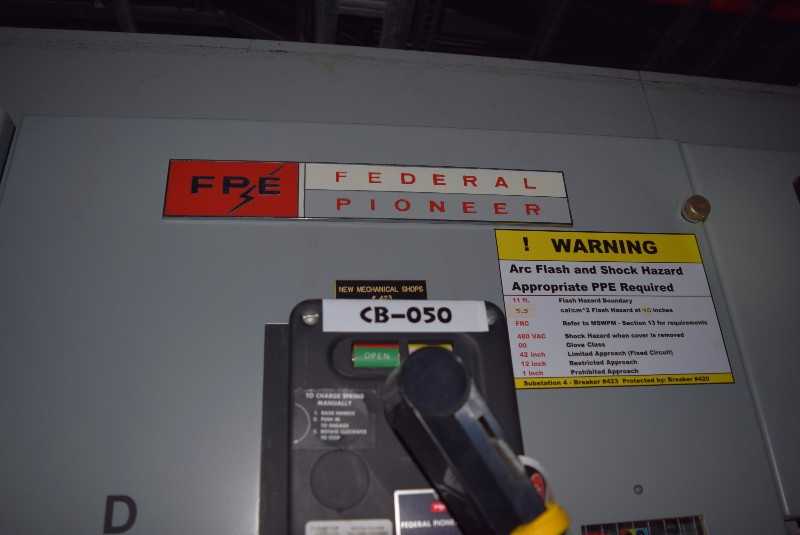 FPE SWITCHGEAR BREAKER 7 X FPE 42H-3 CIRCUIT BREAKER SWITCHGEAR 600 V 120 V COIL 42KA 1 X 75H-3 66KA CIRCUIT BREAKER SWITCHGEAR - MISCELLANEOUS