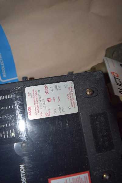 ASCO AUTOMATIC TRANSFER SWITCH E940322597-O 22A AMPS 480/270V-AC (SPARE/REPLACEMENT PART) - MISCELLANEOUS