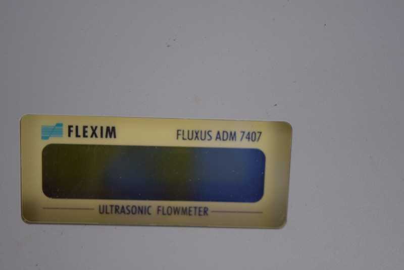 FLEXIM FLEXUS ADM 7407 ULTRASONIC FLOW METER - MISCELLANEOUS