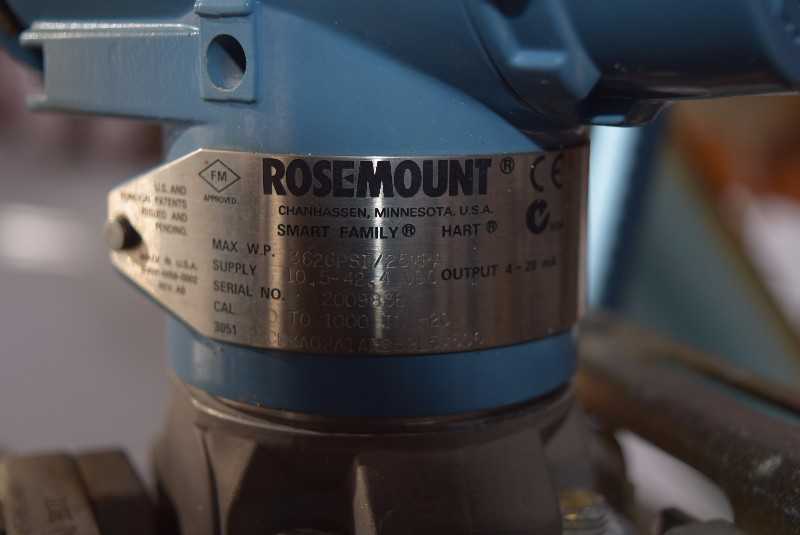 ROSEMOUNT 3051 PRESSURE TRANSMITTER - MISCELLANEOUS