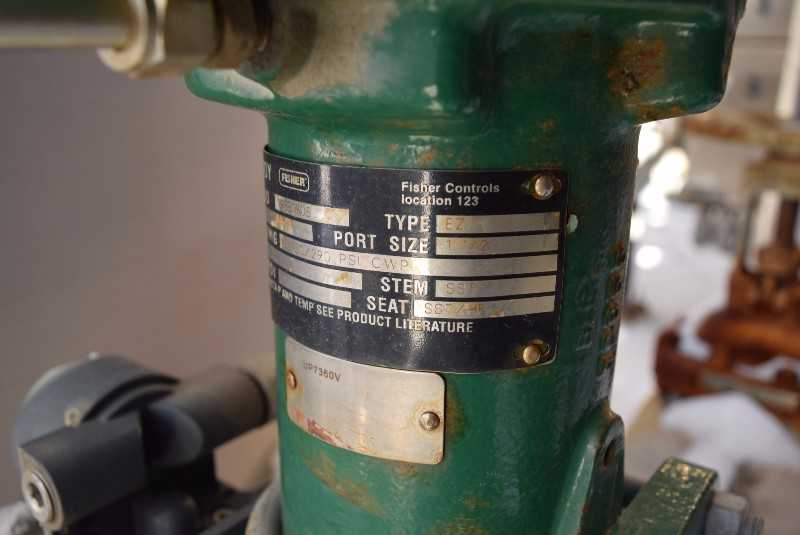 FISHER EZ-667 1.5 INCH STEEL CONTROL VALVE CL150 DVC POSITIONER DVC POSITIONER - MISCELLANEOUS