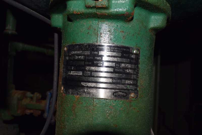 FISHER 667-S 2 INCH IRON CONTROL VALVE 125 - MISCELLANEOUS