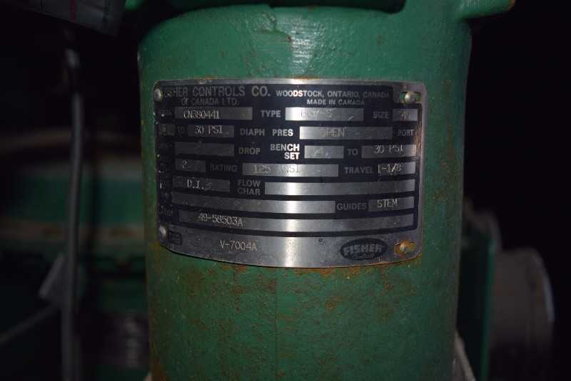 FISHER 667-S 2 INCH IRON CONTROL VALVE 125 - MISCELLANEOUS