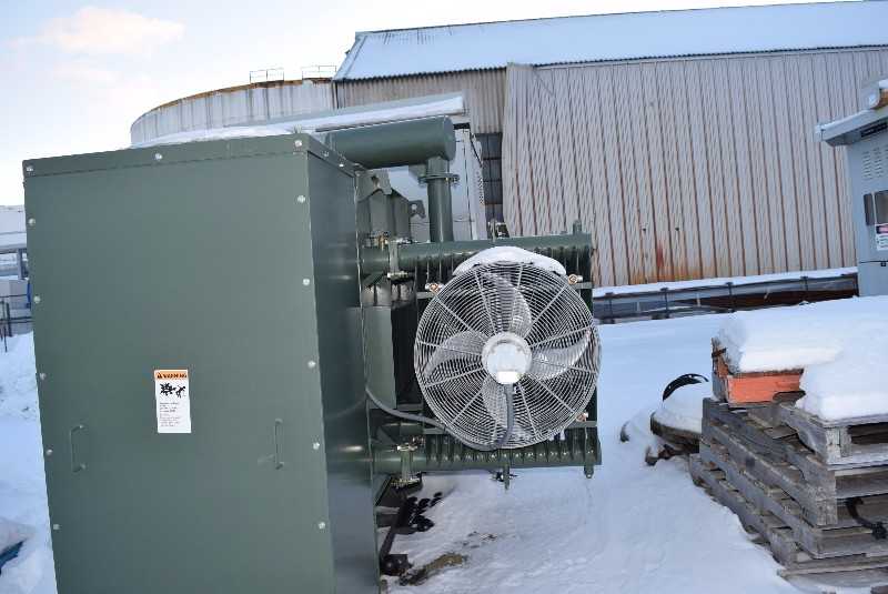 GENERAL ELECTRIC PROLEC ONAN/ONAF OIL FILLED TRANSFORMER 1000/1330/1580KVA 13800VAC HV 480Y/277VAC LV THREE PHASE - MISCELLANEOUS