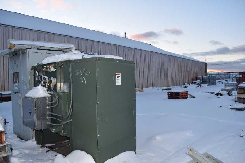 GENERAL ELECTRIC PROLEC ONAN/ONAF OIL FILLED TRANSFORMER 750/998/1185KVA 13800VAC HV 480Y/277VAC LV THREE PHASE - MISCELLANEOUS