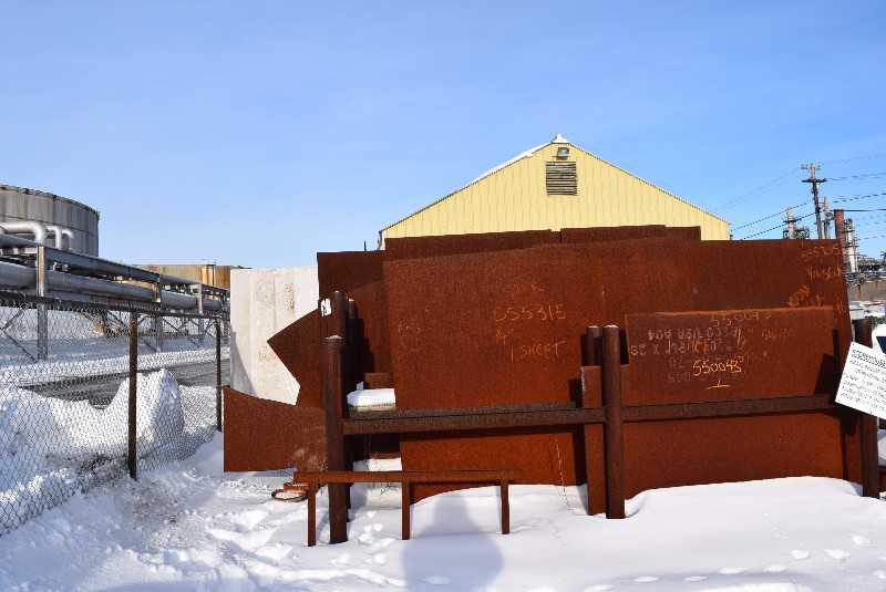 CONTENTS OF RACKING - STEEL & STAINLESS SHEETS - MISCELLANEOUS