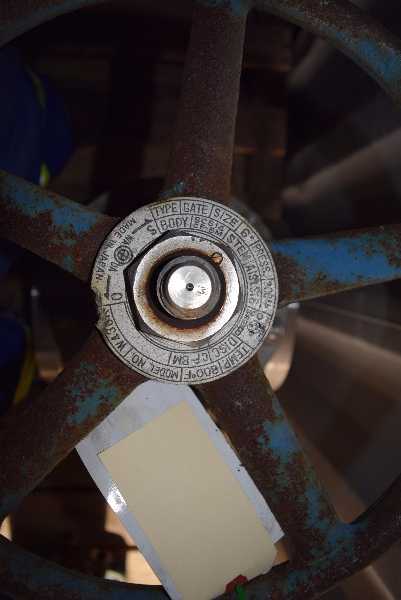 NEWCO W430R 6IN 300LB STAINLESS GATE VALVE - MISCELLANEOUS