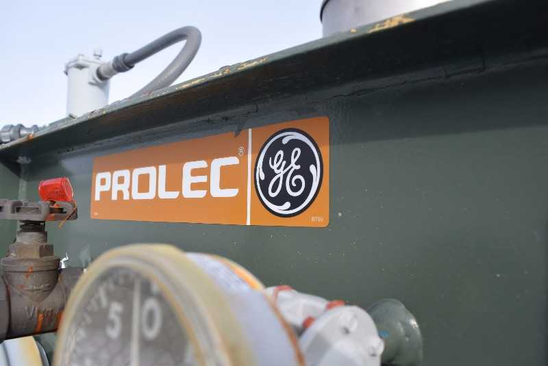 GENERAL ELECTRIC PROLEC ONAN/ONAF OIL FILLED TRANSFORMER 1500/1995/2369KVA 13800VAC HV 480Y/277VAC LV 3PH - MISCELLANEOUS