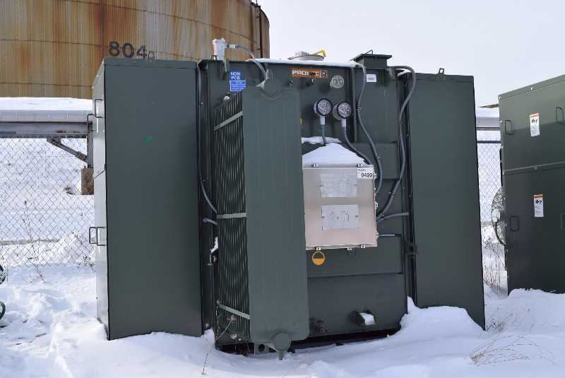GENERAL ELECTRIC PROLEC ONAN/ONAF OIL FILLED TRANSFORMER 2500/3325/2948KVA 13800VAC HV 480Y/277VAC LV 3PH - MISCELLANEOUS