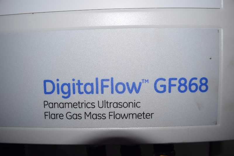 DIGITALFLOW PANAMETRICS ULTRASONIC FLARE GAS MASS FLOWMETER GF868 - MISCELLANEOUS