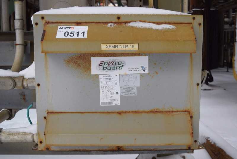 ENVIRO-GUARD CD3C0045 TRANSFORMER DRY TYPE 45 KVA 480 VAC 208/120 VAC - MISCELLANEOUS