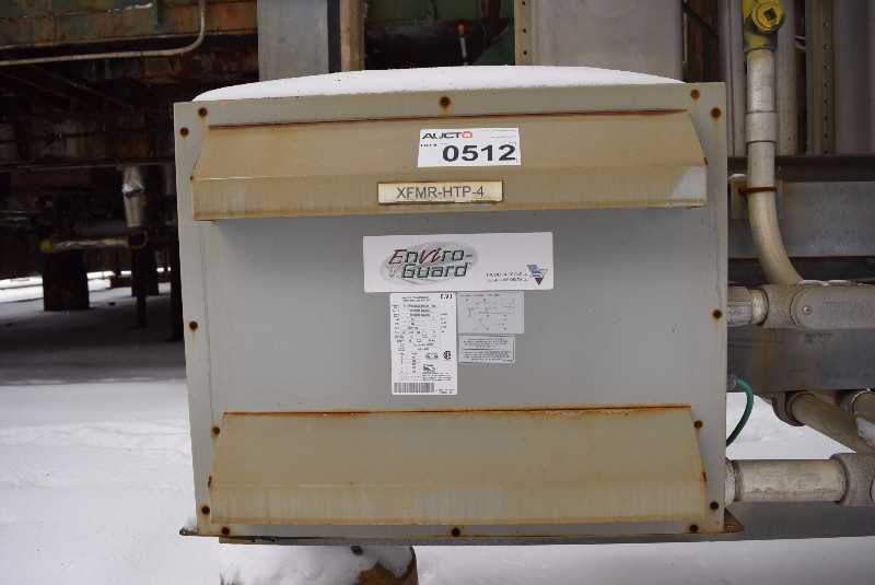 ENVIRO-GUARD CD3C0045 TRANSFORMER DRY TYPE 45 KVA 480 VAC 208/120 VAC - MISCELLANEOUS