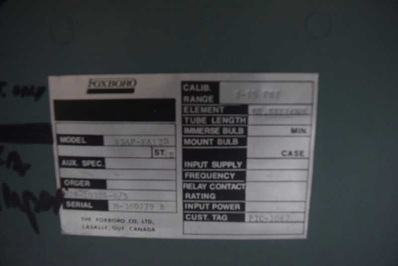 FOXBORO 43AP-FA1-2N PNEUMATIC CONTROLLER - MISCELLANEOUS
