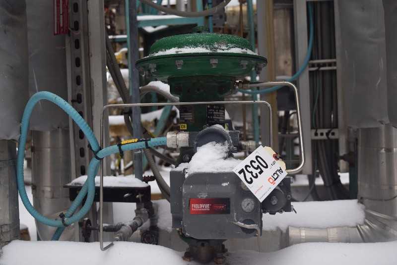 FISHER EZ-667 1 INCH STAINLESS CONTROL VALVE CL300 DVC POSITIONER - MISCELLANEOUS