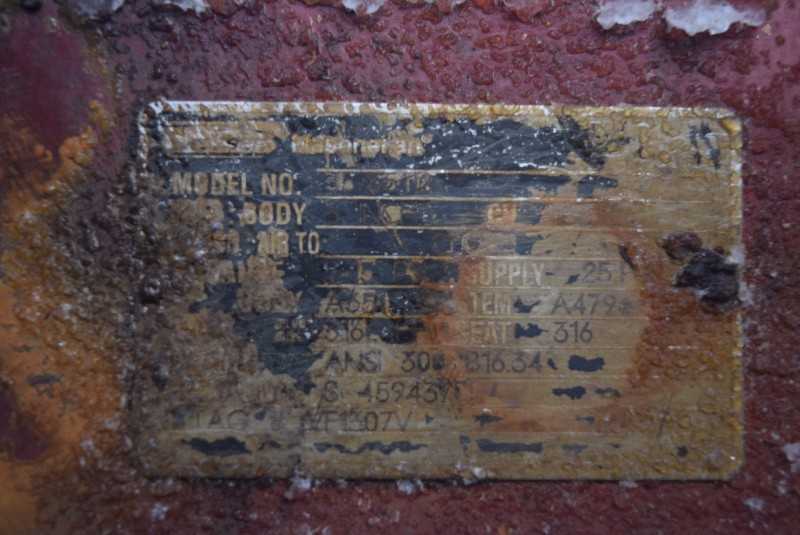 MASONEILAN 35-35112 3 INCH STEEL CONTROL VALVE CAMFLEX 2 SV1-2 - MISCELLANEOUS