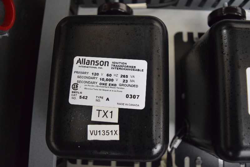LOT OF 12 ALLANSON IGNITION TRANSFORMERS 542 120 VAC 10000 VAC - MISCELLANEOUS