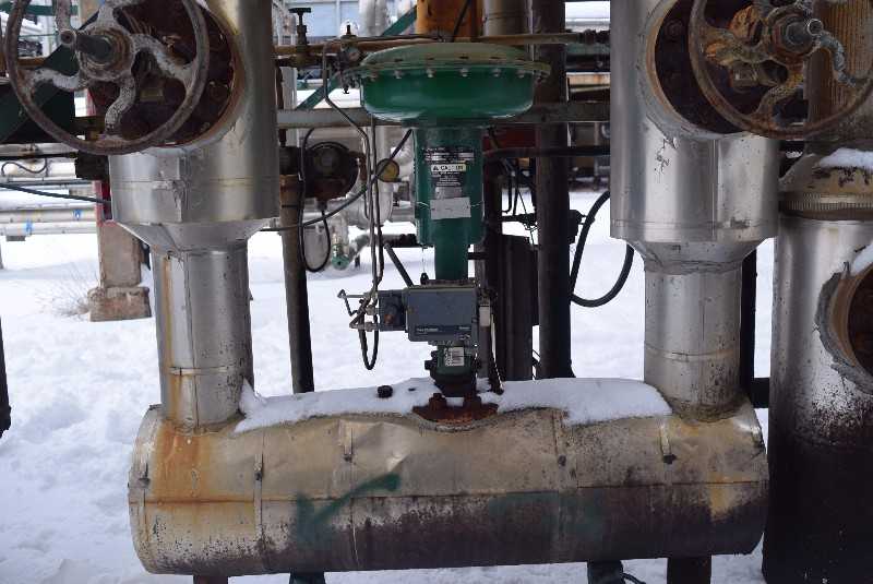 FISHER ED-657 4 INCH STEEL CONTROL VALVE CL300 3660 POSITIONER - MISCELLANEOUS