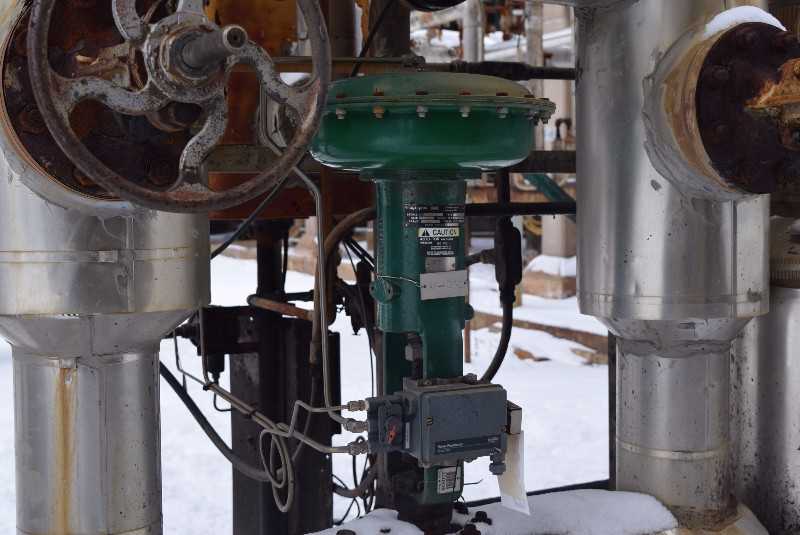 FISHER ED-657 4 INCH STEEL CONTROL VALVE CL300 3660 POSITIONER - MISCELLANEOUS