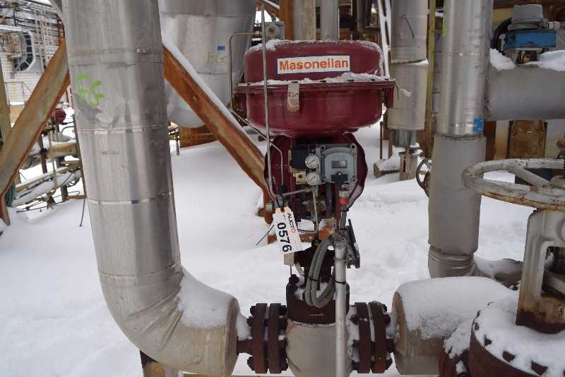 MASONEILAN 87-41415 4 INCH STEEL CONTROL VALVE CLASS 600 - MISCELLANEOUS