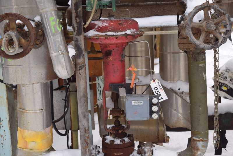 FISHER 667-ET STEEL CONTROL VALVE 4 INCH - MISCELLANEOUS