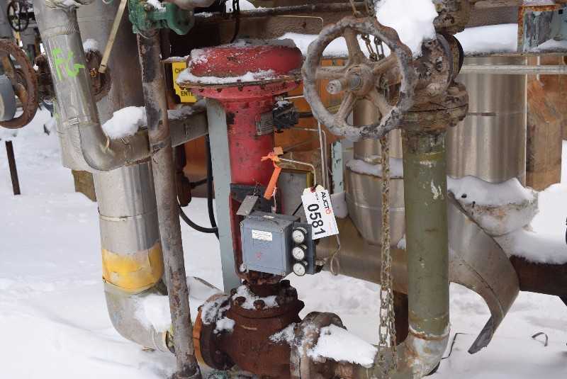 FISHER 667-ET STEEL CONTROL VALVE 4 INCH - MISCELLANEOUS