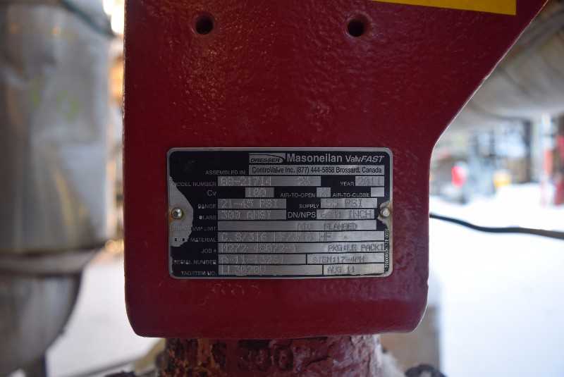 MASONEILAN 88-21714 6 INCH STEEL CONTROL VALVE - MISCELLANEOUS